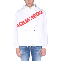 JACKET WITH LOGO PRINT