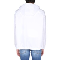JACKET WITH LOGO PRINT