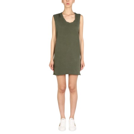 MINI ROUND NECKLINE DRESS