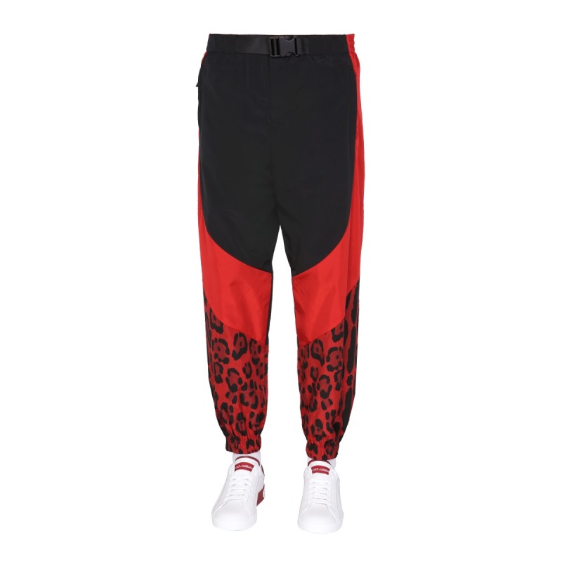 JOGGING PANTS WITH ANIMAL PRINT