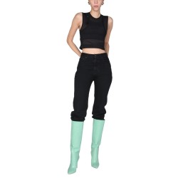 "PANELLED SPORT" TOP