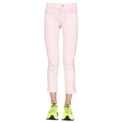 JEANS WITH LOGO BANDS