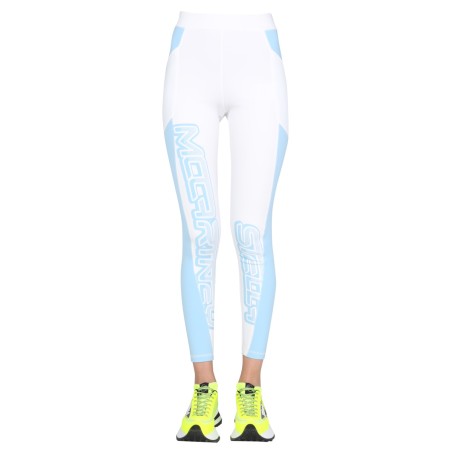 LEGGINGS WITH LOGO PRINT