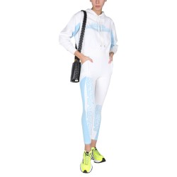 LEGGINGS WITH LOGO PRINT