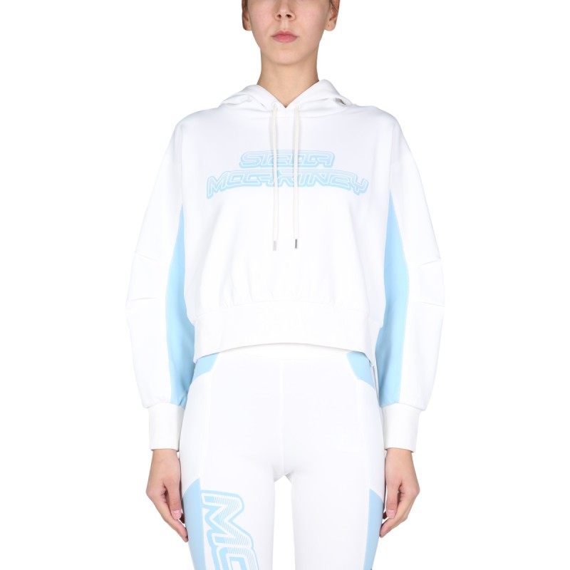 SWEATSHIRT WITH LOGO PRINT