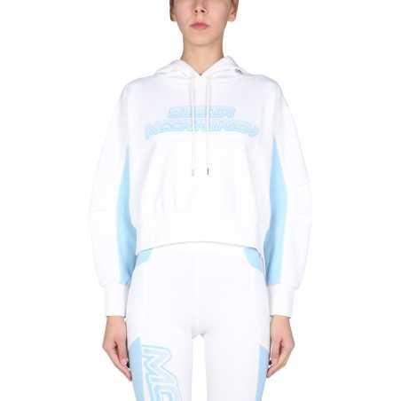 SWEATSHIRT WITH LOGO PRINT