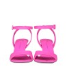 PLEXI HEEL SANDALS