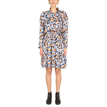"BLURRED FLOWERS" DRESS
