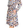 "BLURRED FLOWERS" DRESS