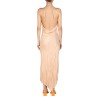 ROUND NECKLINE DRESS