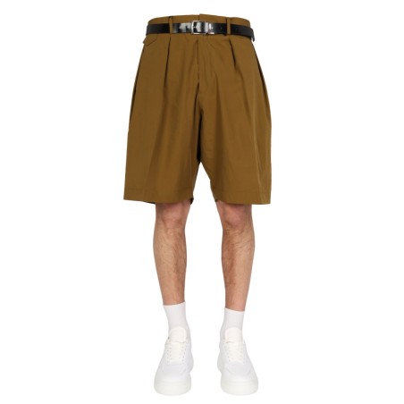 COTTON BERMUDA SHORTS