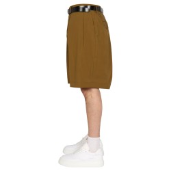 COTTON BERMUDA SHORTS