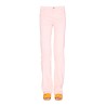 JEANS WITH EMBROIDERED FLORAL DETAIL