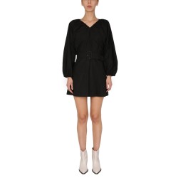 BALLOON SLEEVES DRESS