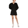 BALLOON SLEEVES DRESS