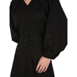 BALLOON SLEEVES DRESS
