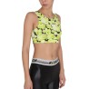 FLORAL PRINT CROPPED TOP