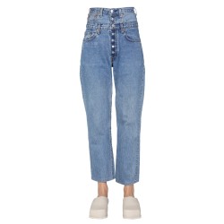 DOUBLE WAIST JEANS