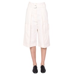 BELTED BERMUDA SHORTS