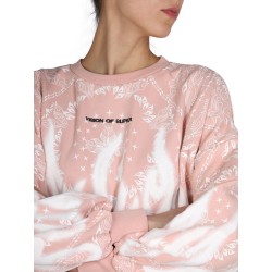 PAISLEY PATTERN SWEATSHIRT