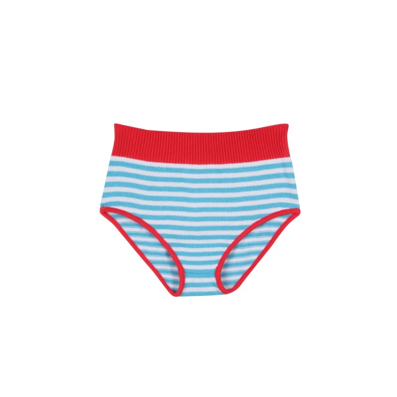 STRIPED BIKINI BRIEFS