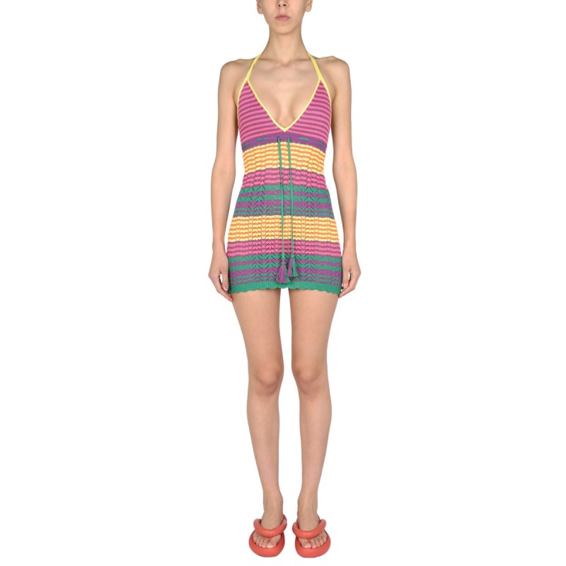 MINI STRIPED DRESS