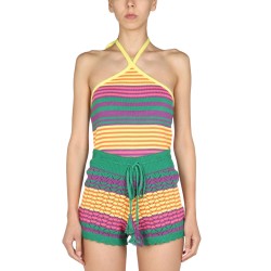 STRIPED PATTERN TOP