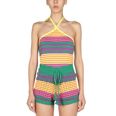 STRIPED PATTERN TOP