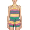 STRIPED PATTERN TOP