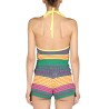 STRIPED PATTERN TOP