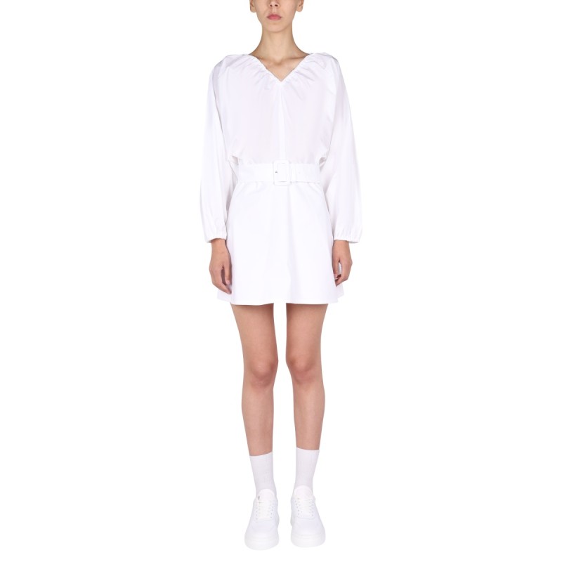 BALLOON SLEEVES DRESS