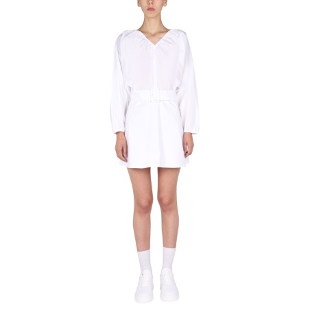 BALLOON SLEEVES DRESS