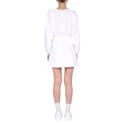 BALLOON SLEEVES DRESS