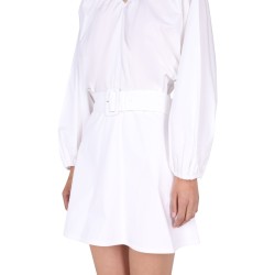 BALLOON SLEEVES DRESS
