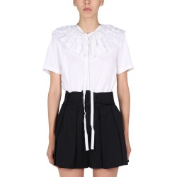 LACE EMBROIDERY T-SHIRT