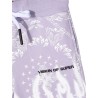 LILAC SHORTS KIDS WITH BANDANA PRINT