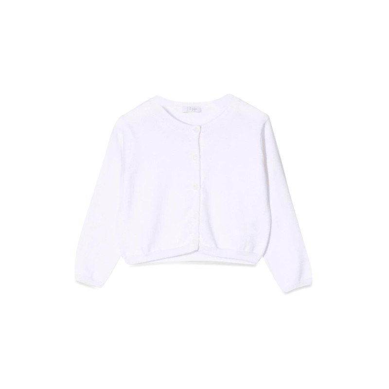 WHITE TRICOT SWEATER