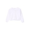 WHITE TRICOT SWEATER