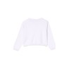 WHITE TRICOT SWEATER