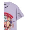 LILAC KIDS T-SHIRT WITH TONGUE PRINT