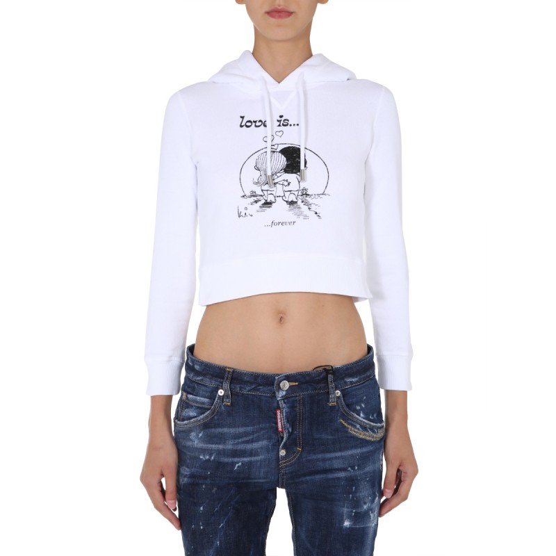 CROPPED SWEATSHIRT