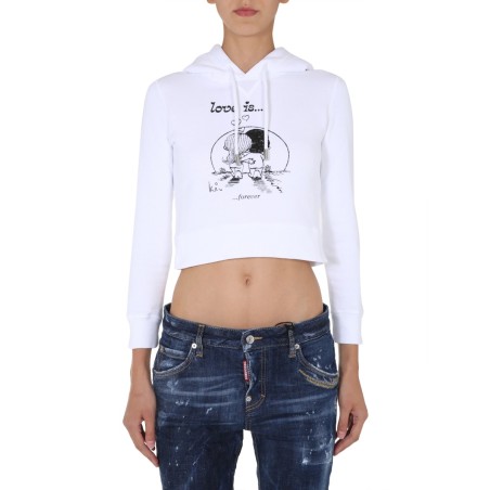 CROPPED SWEATSHIRT