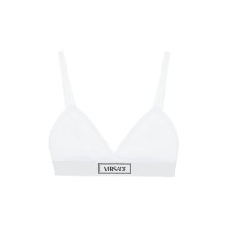 '90s logo ribbed bralette