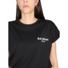 FLOCKED LOGO T-SHIRT