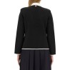 SINGLE-BREASTED COLLARLESS JACKET