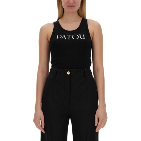 TOP WITH LOGO PRINT
