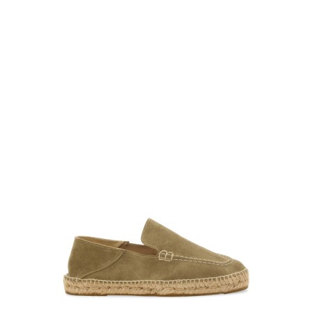 LEATHER ESPADRILLE