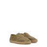 LEATHER ESPADRILLE