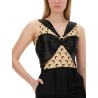 DRAPED BODYSUIT