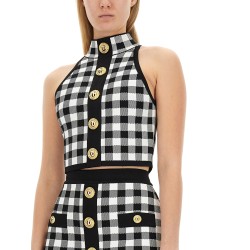 TOP WITH BUTTONS